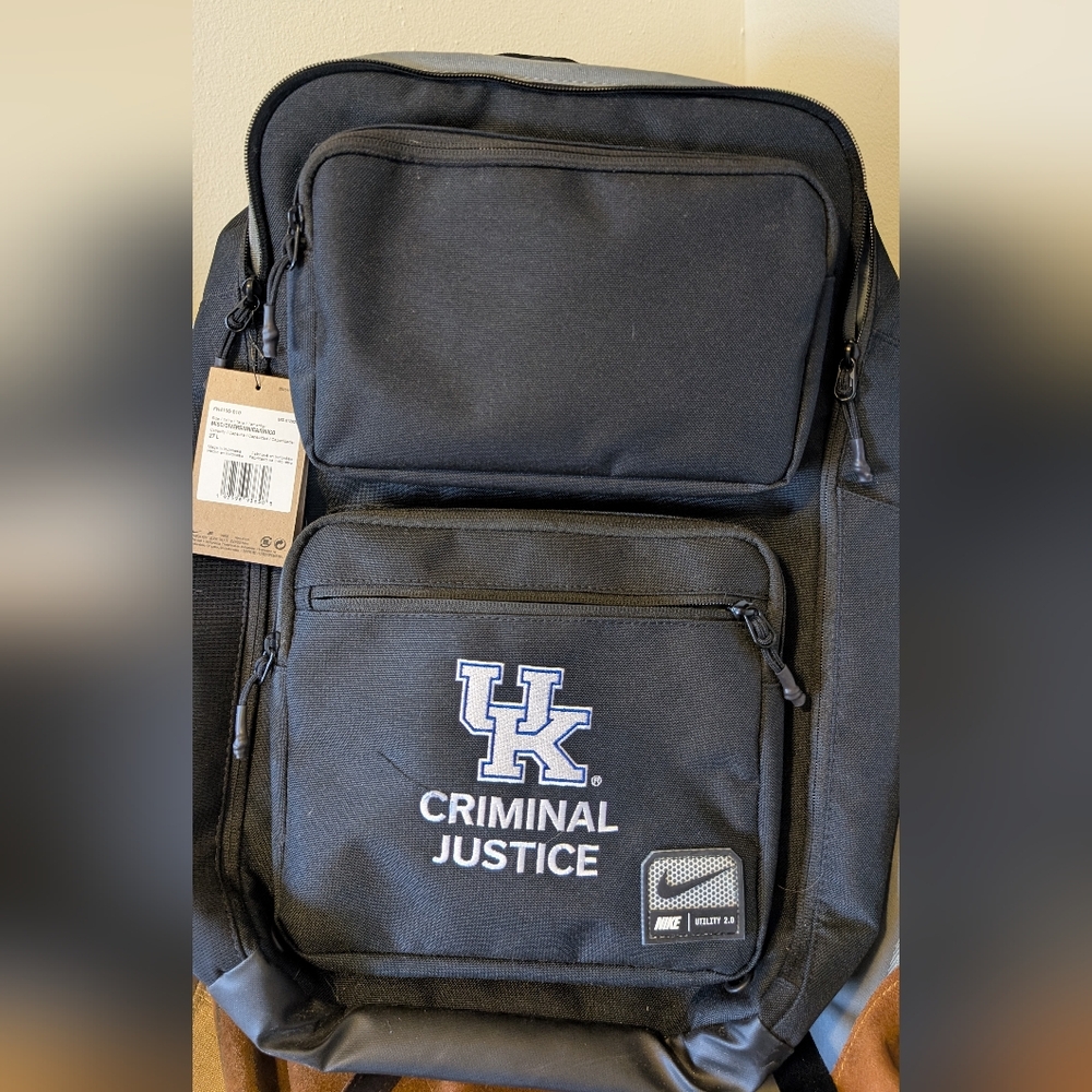 NWT Nike University Of Kentucky Black Backpack